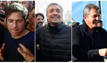 Kicillof, Massa y Máximo Kirchner acordaron la unidad del peronismo en PBA y la coalición se llamará Fuerza Patria