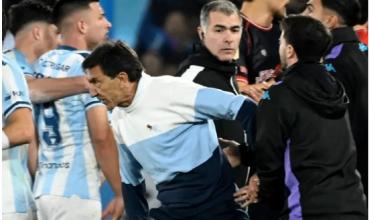 Gustavo Costas podría recibir una dura sanción tras su reacción contra Lamolina en el final de Racing-Barracas