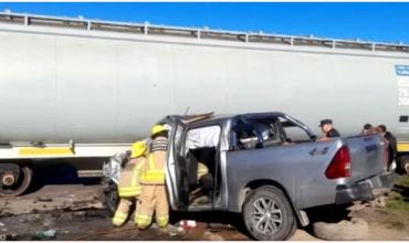Tragedia en Entre Ríos: tres amigos que iban a pescar a Gualeguay murieron en un choque contra un tren de carga