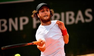 El "lucky loser" Trungelliti ganó en Paris tras andar "a las corridas"