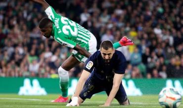 Betis venció a Real Madrid y lo dejó en la punta al Barcelona