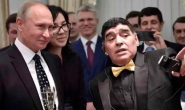 El día que Maradona rechazó una cita con Putin y lo llamó “reputín del orto”