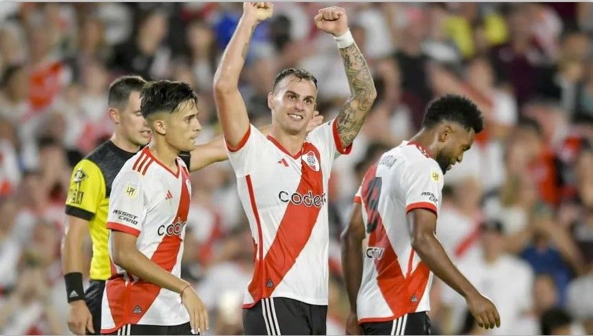 River venció a Gimnasia y es el líder de la Zona A de la Copa de la Liga