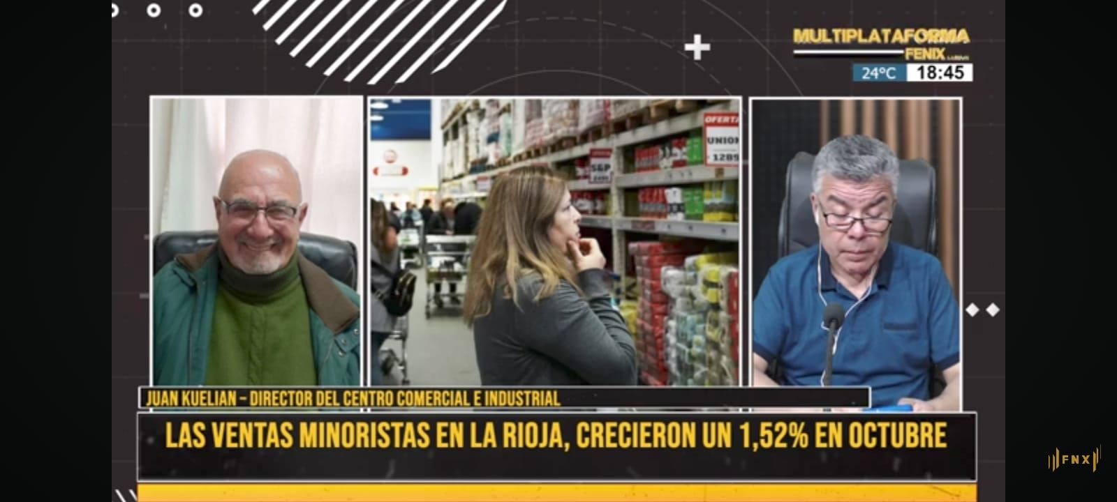 Las ventas minoristas en La Rioja, crecieron un 1,52% en octubre