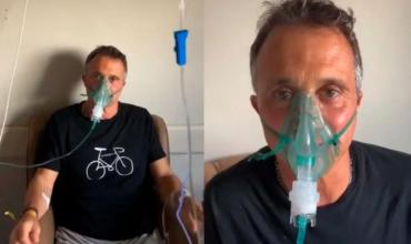 Sergio Lapegüe está internado por una neumonía bilateral y llevó calma con un mensaje en redes