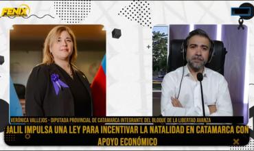 "Promueven tener hijos, pero también el aborto, es totalmente incoherente", afirmó la diputada Veronica Vallejos