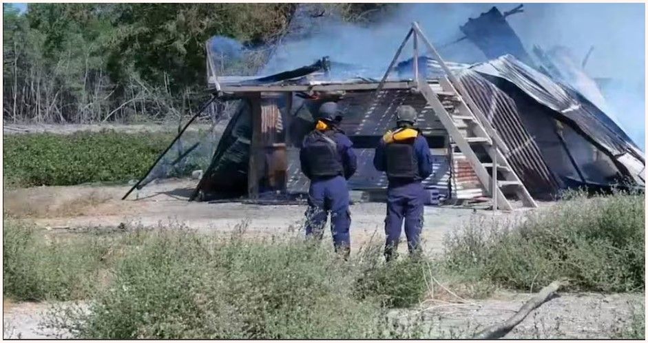Ecuador: la Armada destruyó una base criminal en el Golfo de Guayaquil ...