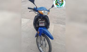 Chilecito: Secuestran una motocicleta con pedido de secuestro en la ciudad capital de La Rioja