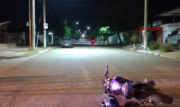 Dos jóvenes resultaron heridos tras un choque y fuga en el barrio Francisco I