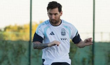 Tras la llegada de Lionel Messi, la Selección argentina entrenó por primera vez para el amistoso ante Angola