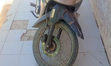 Robo y recuperación de una motocicleta en el centro de Chilecito