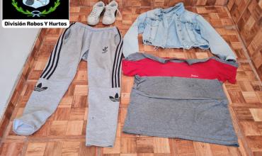 Allanamiento positivo en el barrio 4 de Junio: secuestran una moto y varios elementos vinculados a un robo