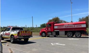 Reabren la Autopista Ezeiza-Cañuelas tras la explosión en el Polo Industrial