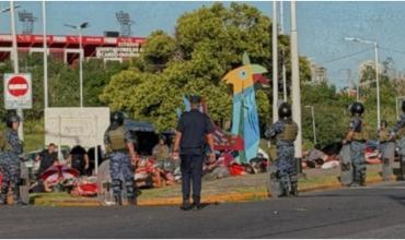 La Policía detuvo a 120 barras de Independiente