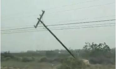 Declararon la emergencia climática en Chubut tras el alerta roja por vientos extremos: a qué servicios afecta