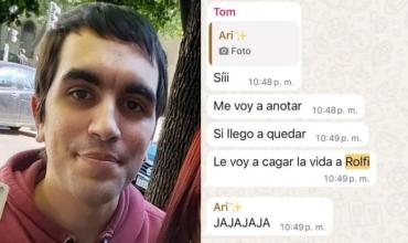 Los chats que comprueban que el estudiante que se suicidó en la UBA era víctima de bullying