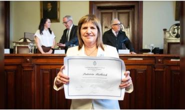Patricia Bullrich y sus compañeros de lista fueron proclamados como legisladores nacionales