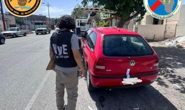 San Juan: secuestran un automóvil con pedido judicial por una causa de presunta defraudación