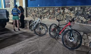Dos ciclistas fueron rescatadas tras desorientarse en la zona rural de Villa Unión