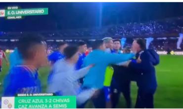 ¡Terrible! Gabriel Milito fue agredido en México tras la eliminación de Chivas de la Liga MX