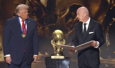 Donald Trump recibió el Premio de la Paz de la FIFA: “Es uno de los mayores honores de mi vida”