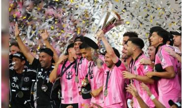 Así festejó Messi el título de campeón de la MLS con el Inter Miami