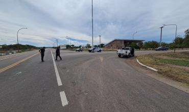 Milagro: Choque de dos vehículos por Ruta 77 dejó daños materiales y un herido leve