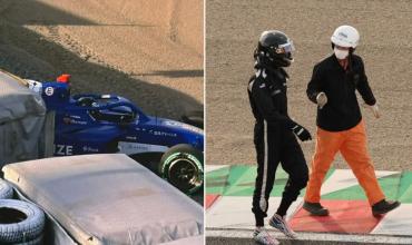 Jack Doohan hizo su primera prueba en la Fórmula japonesa: chocó y salió en ambulancia