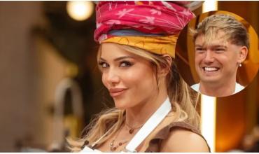"Mi amor, vení": Evangelina Anderson e Ian Lucas protagonizaron una escena hot en MasterChef Celebrity
