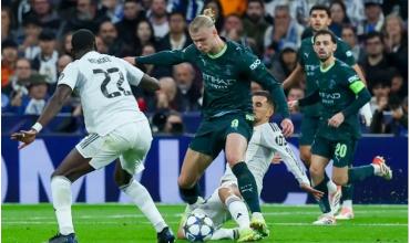 Manchester City venció 2-1 al Real Madrid en el Bernabéu: Mastantuono no sumó minutos