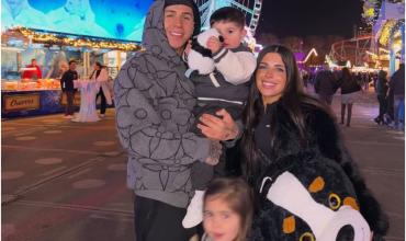 Valentina Cervantes mostró cómo vive la Navidad en Londres junto a Enzo Fernández y sus hijos