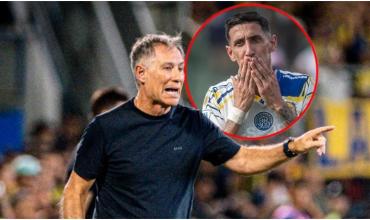 El mensaje de despedida de Di María a Ariel Holan tras su sorpresiva salida de Rosario Central