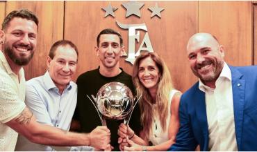 Di María contra Estudiantes y Verón: likes y una frase que subió a Instagram