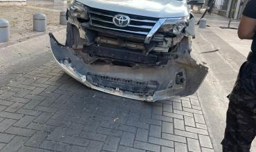 Chocó contra un poste, dio alcoholemia positiva y terminó detenido