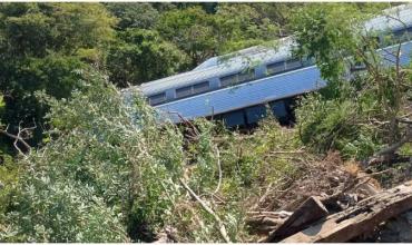 Marina confirma descarrilamiento del Tren Interoceánico en Oaxaca con 241 pasajeros a bordo