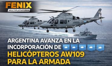 Argentina avanza en la incorporación de cuatro helicópteros AW109 para la Armada