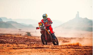 Rally Dakar 2026: Luciano Benavides tuvo un buen estreno y terminó 4° en el prólogo de motos