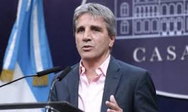 Caputo sale a buscar $ 9,6 billones