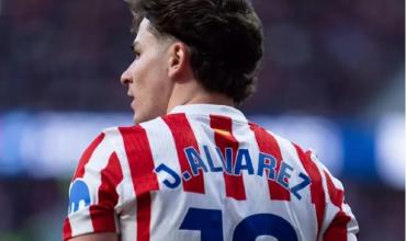 Simeone bancó a Julián Álvarez pero hay rumores que lo alejan del Atlético de Madrid