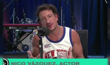 Nico Vázquez vivió un momento paranormal en vivo cuando habló de su hermano Santiago