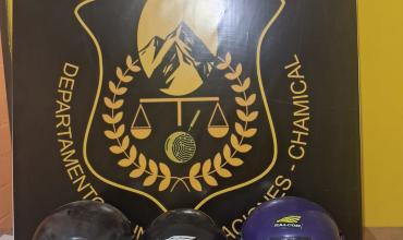 Recuperan tres cascos vinculados a una denuncia por hurto