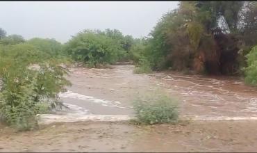 Temporal provocó desbordes y alerta en Aminga