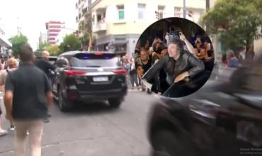 Intentó agredir a Javier Milei en Mar del Plata y lo detuvieron: el tenso momento