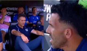 Guillermo Barros Schelotto y Tevez no se saludaron en la previa de Vélez-Talleres: los motivos