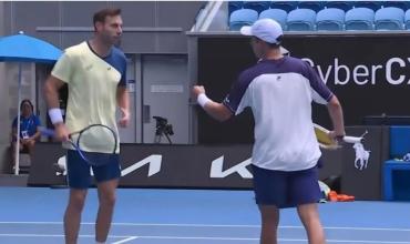 El argentino Zeballos y el español Granollers quedaron eliminados en las semifinales de dobles de Australia