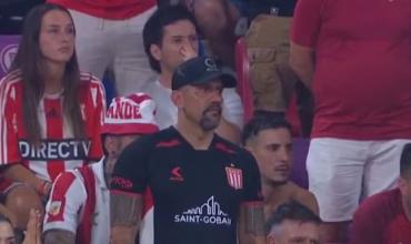 La eufórica reacción de Juan Sebastián Verón tras el triunfo de Estudiantes ante Boca en La Plata