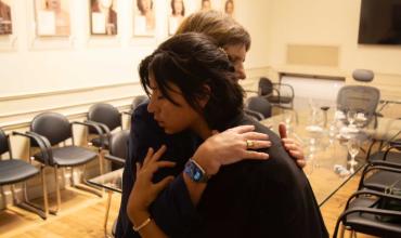 Baja en la edad de imputabilidad: Patricia Bullrich se reunió con la madre de Jeremías Monzón en el Senado