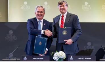 Argentina se sumó a un acuerdo clave para Estados Unidos en el mundo de la minería