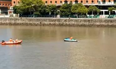 Encontraron un cuerpo flotando en Puerto Madero