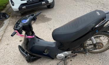 Dos personas resultaron heridas tras la caída de una motocicleta en avenida Yacampis